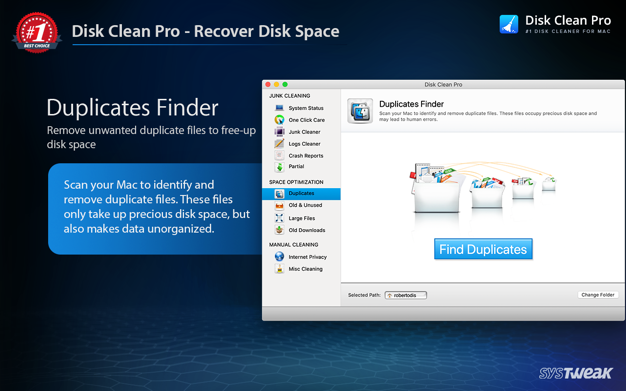 use disk clean pro